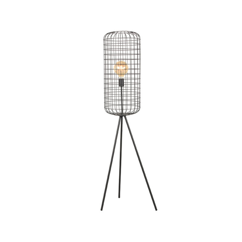 LABEL51 Vloerlamp Solido - Zwart - Metaal - One Size