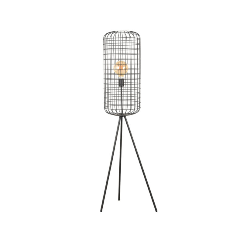 LABEL51 Vloerlamp Solido - Zwart - Metaal - One Size Solido
