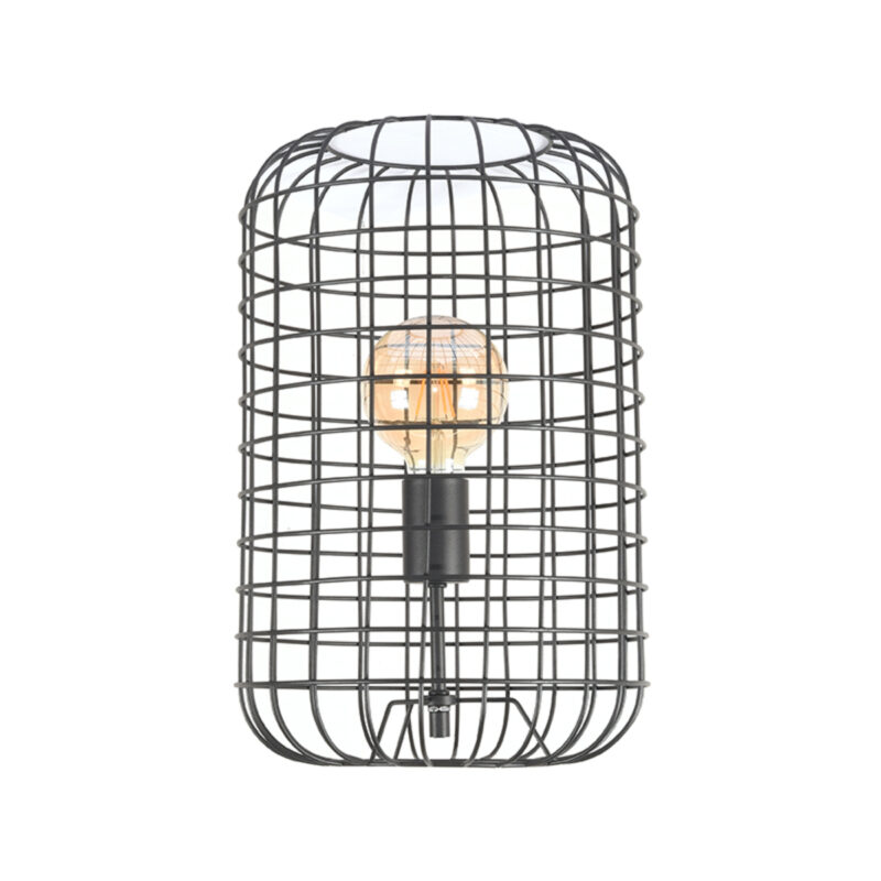 LABEL51 Tafellamp Solido - Zwart - Metaal - One Size Solido