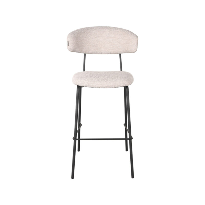 LABEL51 Barkruk Zack - Naturel - Boucle - Hoog Boucle
