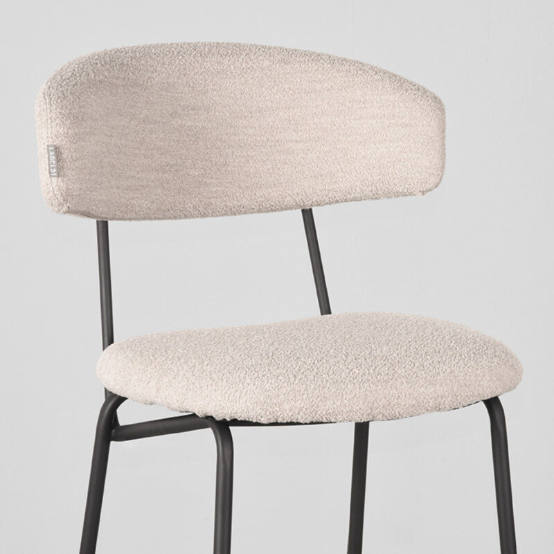 Naturel kruk van Label51 - Zack - Boucle - foto 6