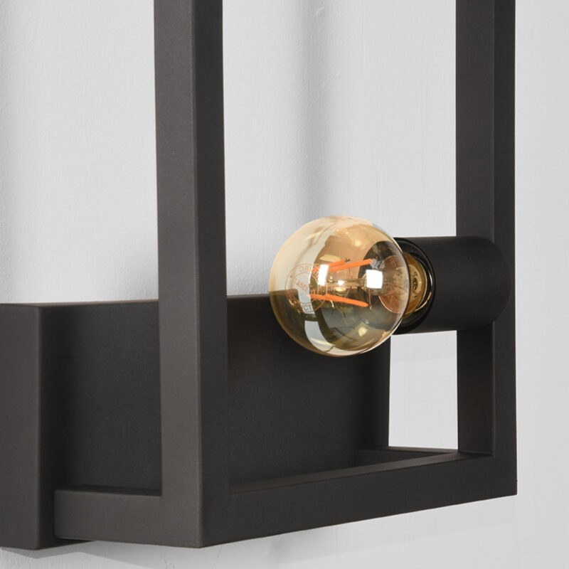 Zwart verlichting van Label51 - Quadrato - Metaal