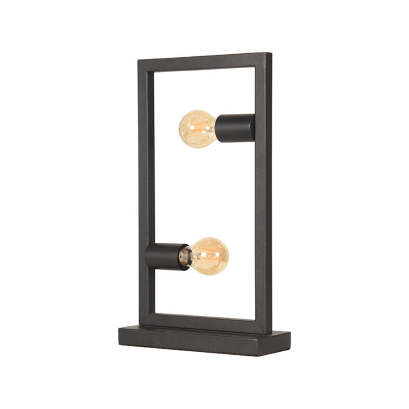 Tafellamp Quadrato Metaal - Tafel van Label51, Zwart