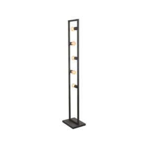 LABEL51 Vloerlamp Quadrato - Zwart - Metaal - One Size