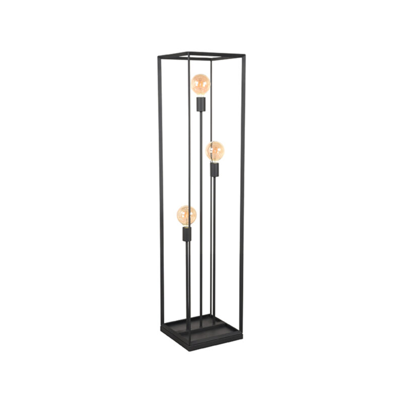 LABEL51 Vloerlamp Tetto - Zwart - Metaal - One Size Tetto
