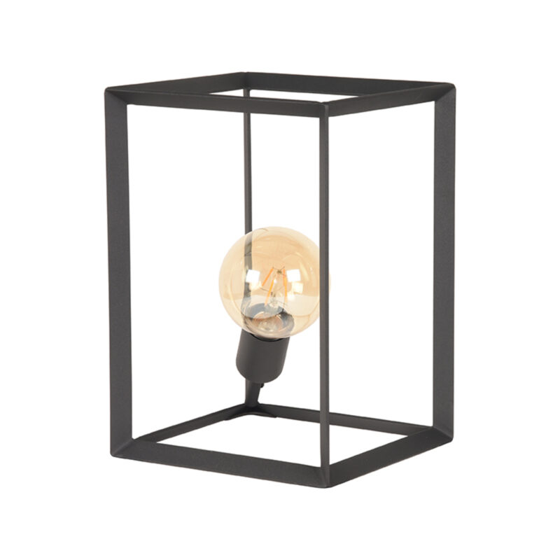 LABEL51 Tafellamp Tetto - Zwart - Metaal - One Size Metaal