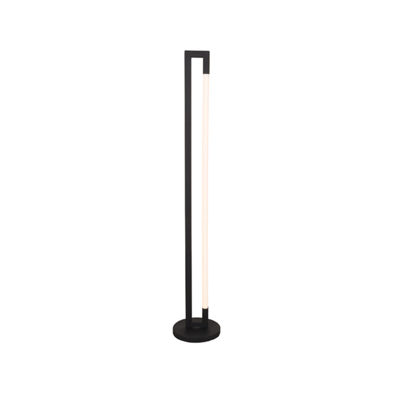 LABEL51 Vloerlamp Futuro - Zwart - Metaal - One Size Metaal