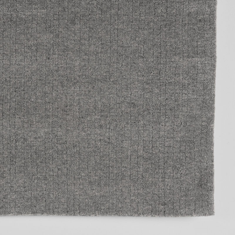 LABEL51 Vloerkleden Wolly - Antraciet - Wol - 160x230 cm Wolly