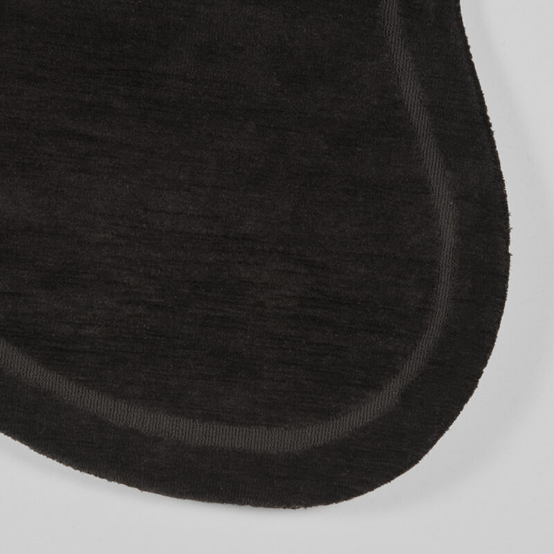 LABEL51 Vloerkleden Mody - Antraciet - Polyester - 160x230 cm - Organisch