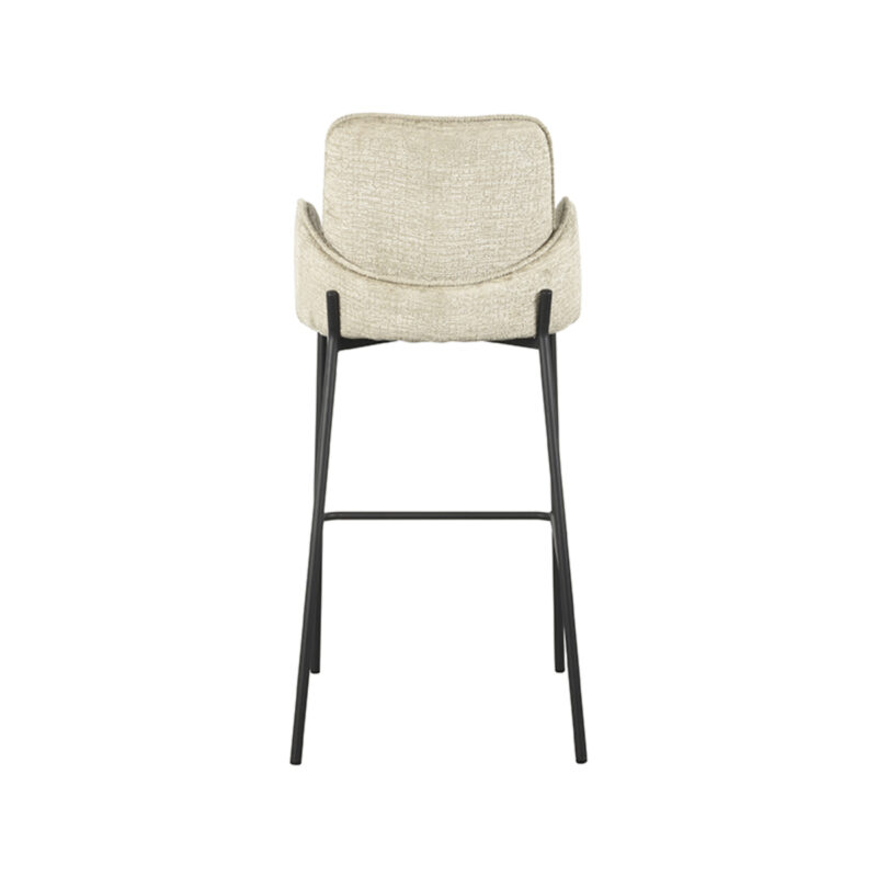 Beige kruk van Label51 - Joni - Elegance