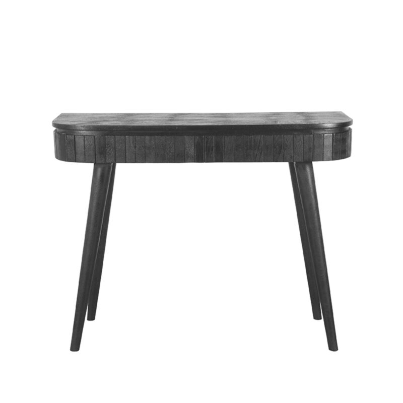 LABEL51 Bureau's Nils - Zwart - Mangohout - 100 cm Mangohout