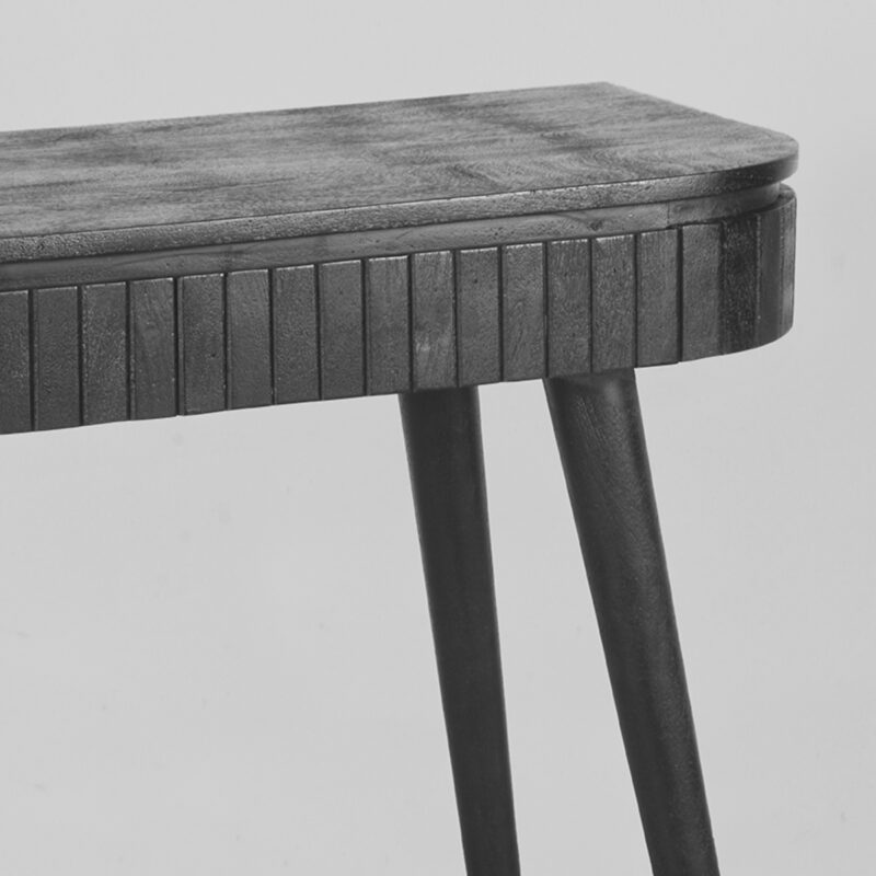 Zwart werktafel van Label51 - Nils - Mangohout