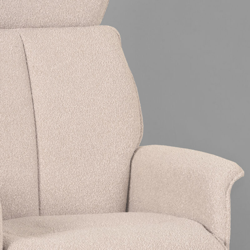 Naturel relaxstoel van Label51 - Boucle - foto 6