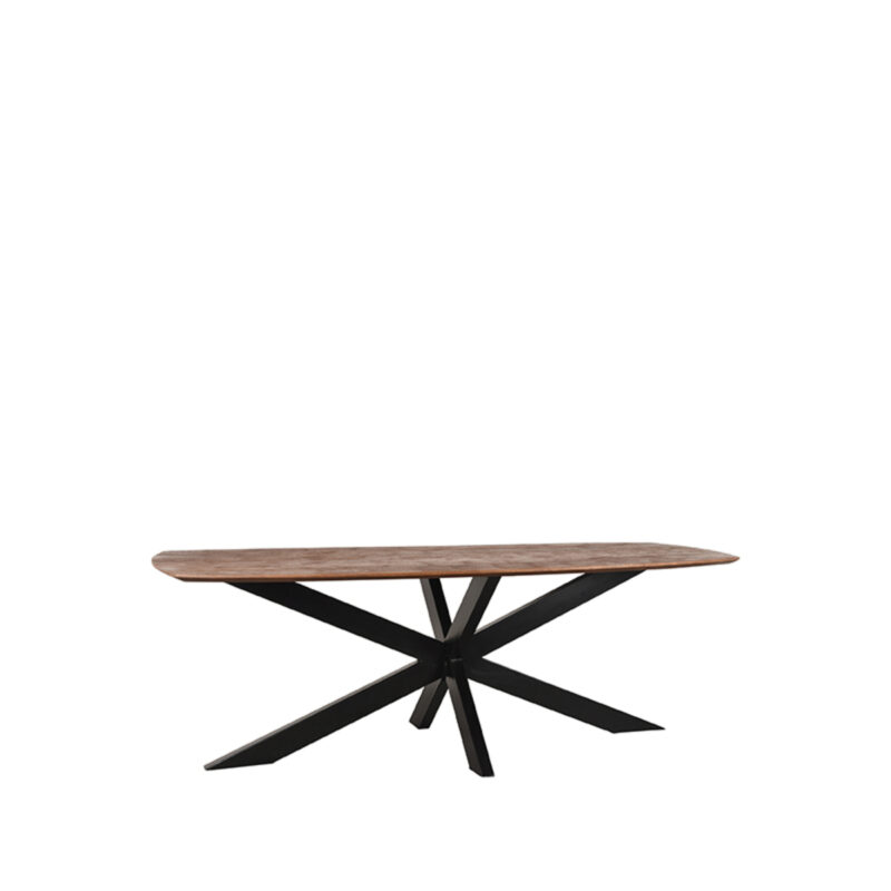 Mangohout tafel Zane van Label51 - Brown Espresso