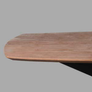 Label51 eetkamertafel Zane - Brown Espresso - Mangohout