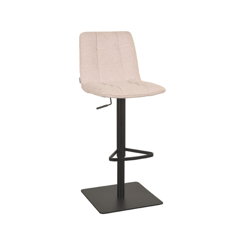 LABEL51 Barkruk Juul - Naturel - Boucle - Gaslift Boucle