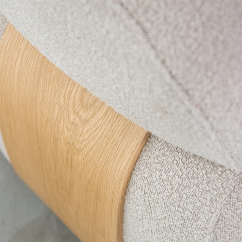 Fauteuils Valenza One - Naturel relaxstoel van Label51 - Boucle