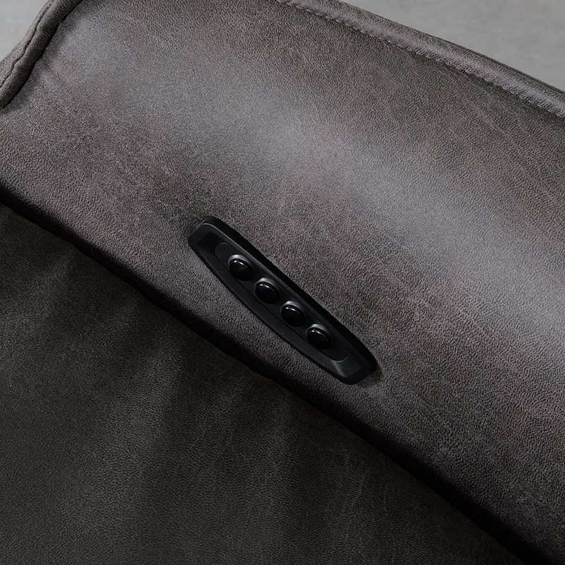 Antraciet relaxstoel van Label51 - Micro Suede