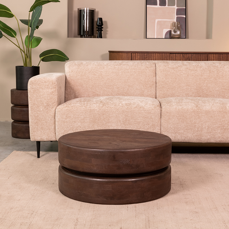 Label51 tafel Milly - Espresso - Mangohout - foto 1