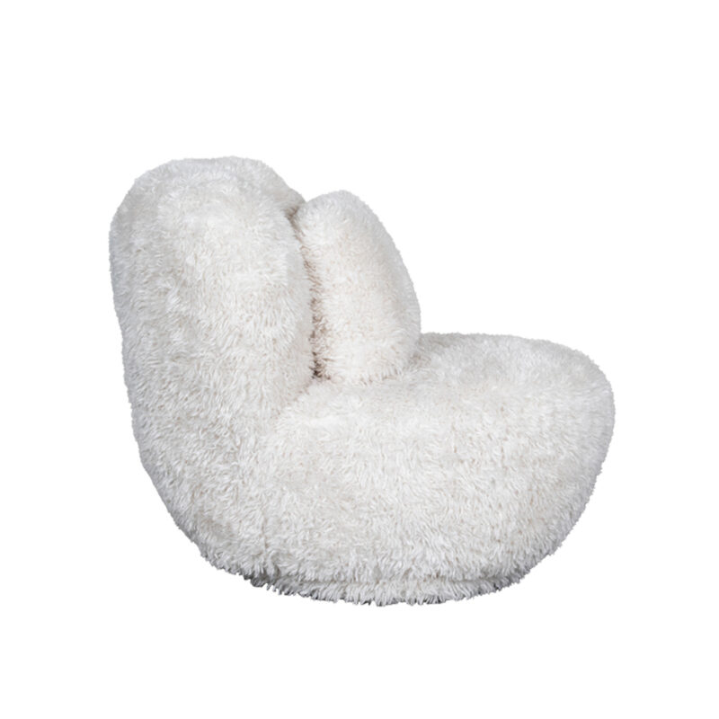 Crème relaxstoel van Label51 - Fluffy