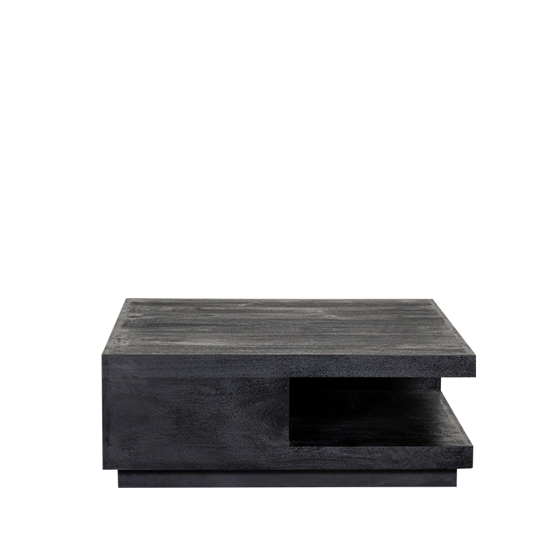 Mangohout bijzettafel Square van Label51