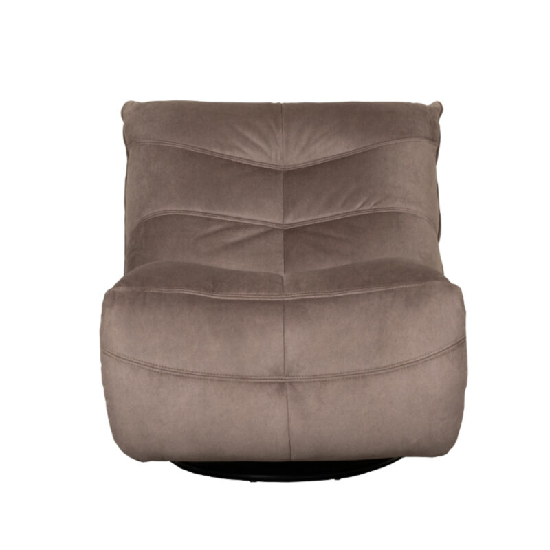 LABEL51 Fauteuil Take It Easy - Taupe - Cosmo - Manueel Verstelbaar Cosmo