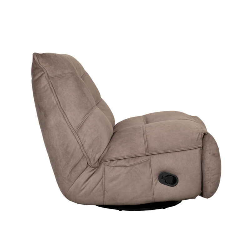 Fauteuil van Label51, Taupe - Cosmo
