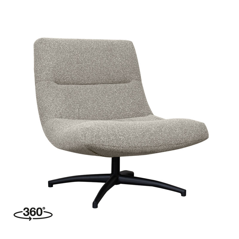 LABEL51 Fauteuil Calix - Mushroom - Royal Boucle - One Size Calix