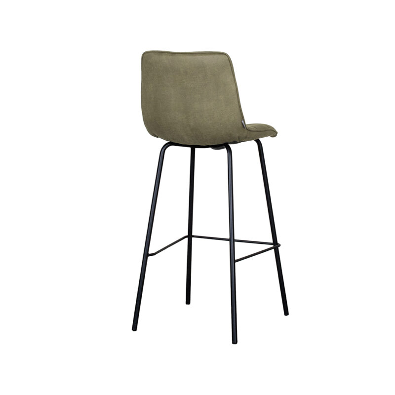 Label51 barkruk van Micro Suede, Bistro