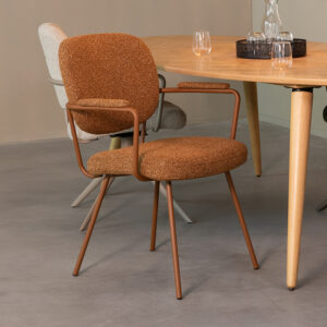 Label51 stoel Lausanne - Koraal - Royal Boucle