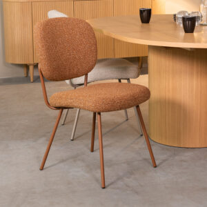 Label51 stoel Singapore - Koraal - Royal Boucle