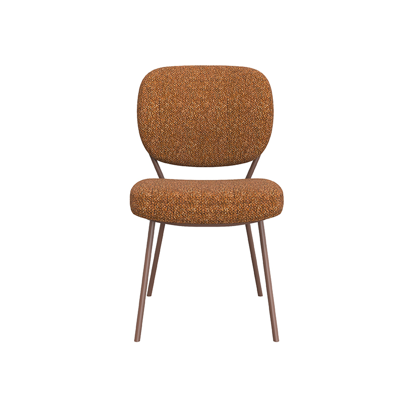 Royal Boucle stoel Singapore van Label51 - Koraal