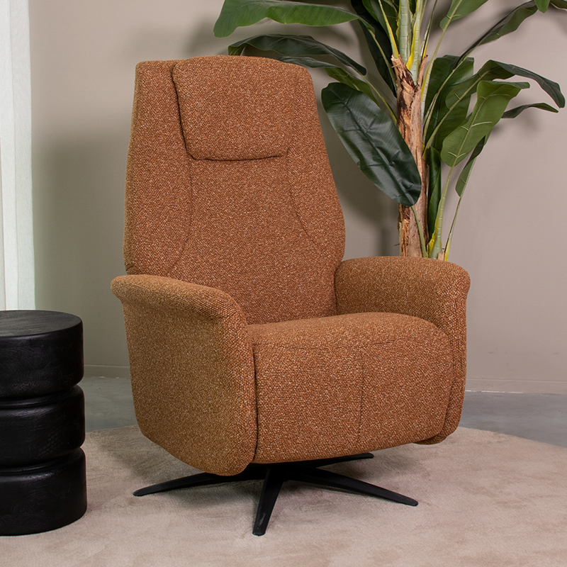 LABEL51 Fauteuil Stockholm - Coral - Royal Boucle - 1-Motorig