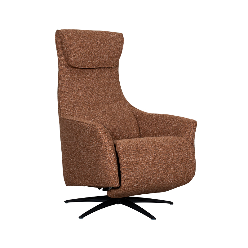 LABEL51 Fauteuil Lund - Coral - Boucle - 2-Motorig - Met Massagefunctie Lund