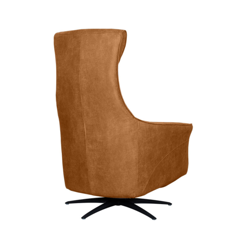 Cognac relaxstoel van Label51 - Kunstleder
