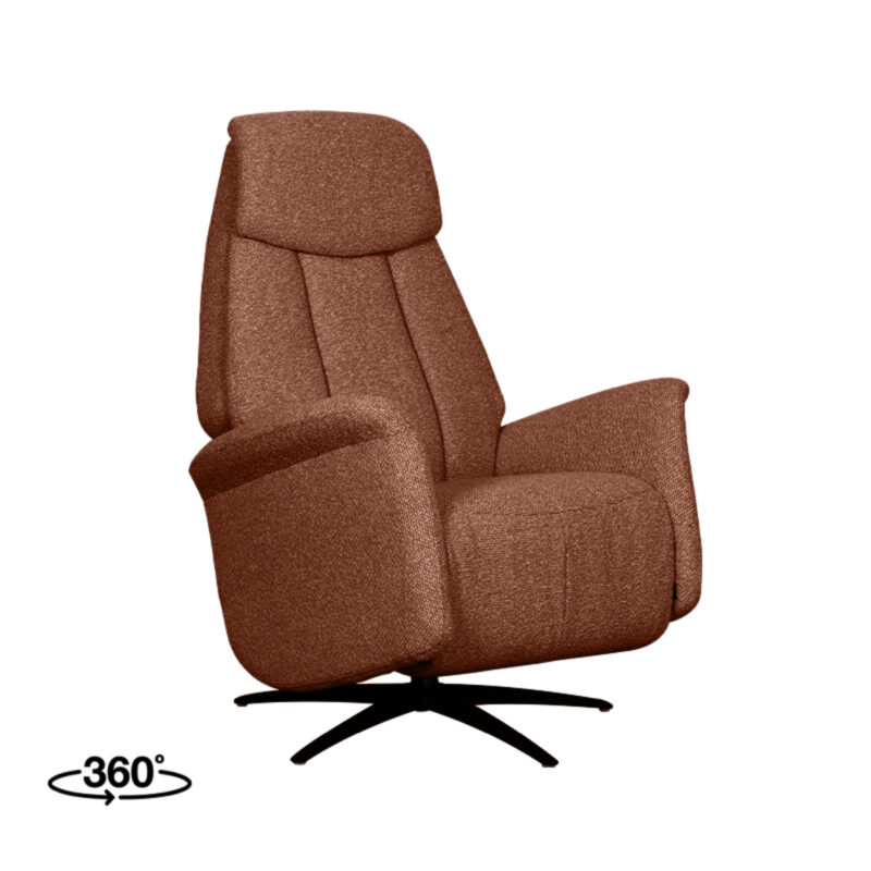 LABEL51 Fauteuil Oslo - Coral - Royal Boucle - 1-Motorig
