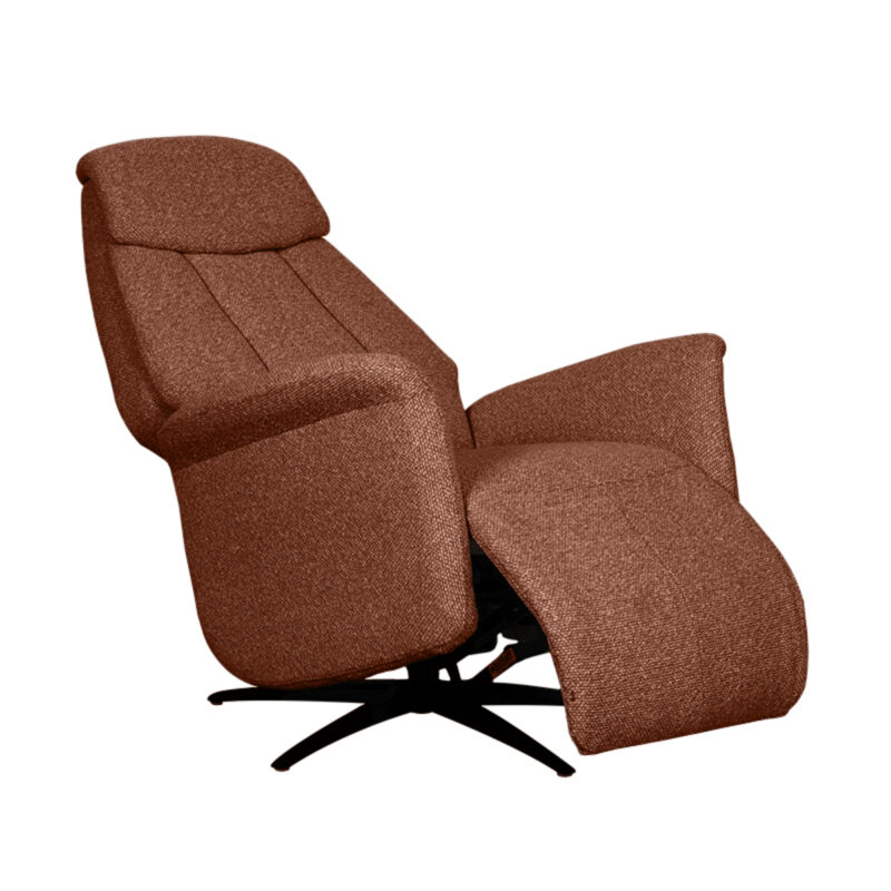 LABEL51 Fauteuil Oslo - Coral - Royal Boucle - 1-Motorig Royal Boucle
