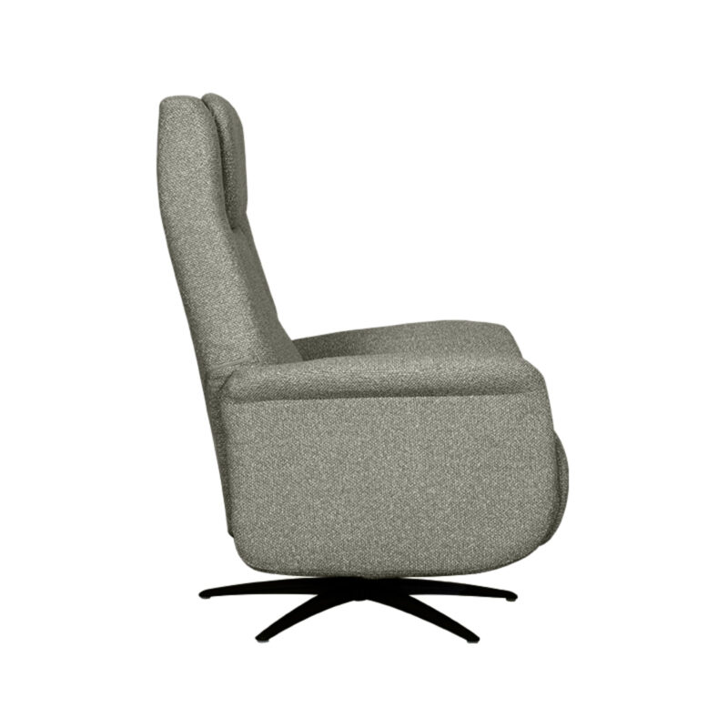 LABEL51 Fauteuil Stockholm - Mushroom - Royal Boucle - 1-Motorig Royal Boucle