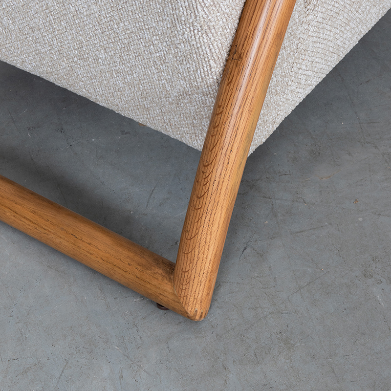 Naturel relaxstoel van Label51 - Viggo - Royal Boucle