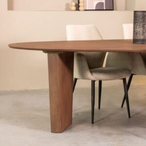 Label51 eetkamertafel Wow - Nature Smooth - Mangohout