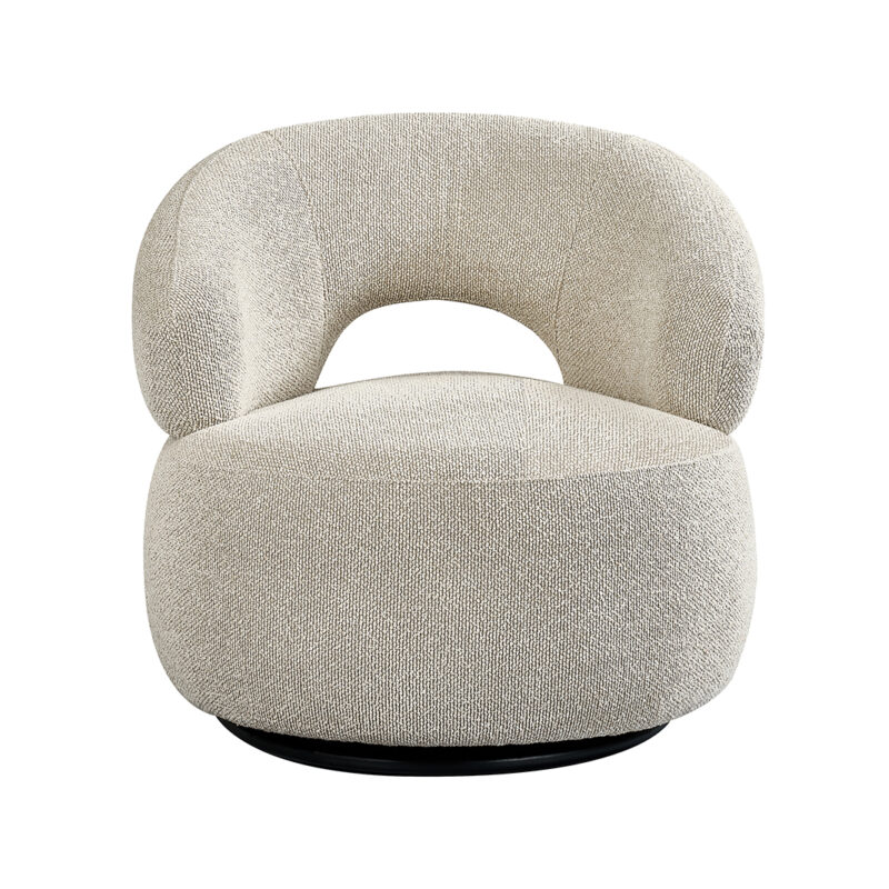Nusenna Boucle One - Fauteuil van Label51, Naturel