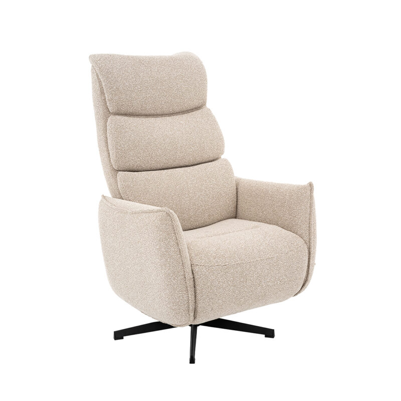 LABEL51 Fauteuil Goteborg - Naturel - Royal Boucle - 2-Motorig Goteborg