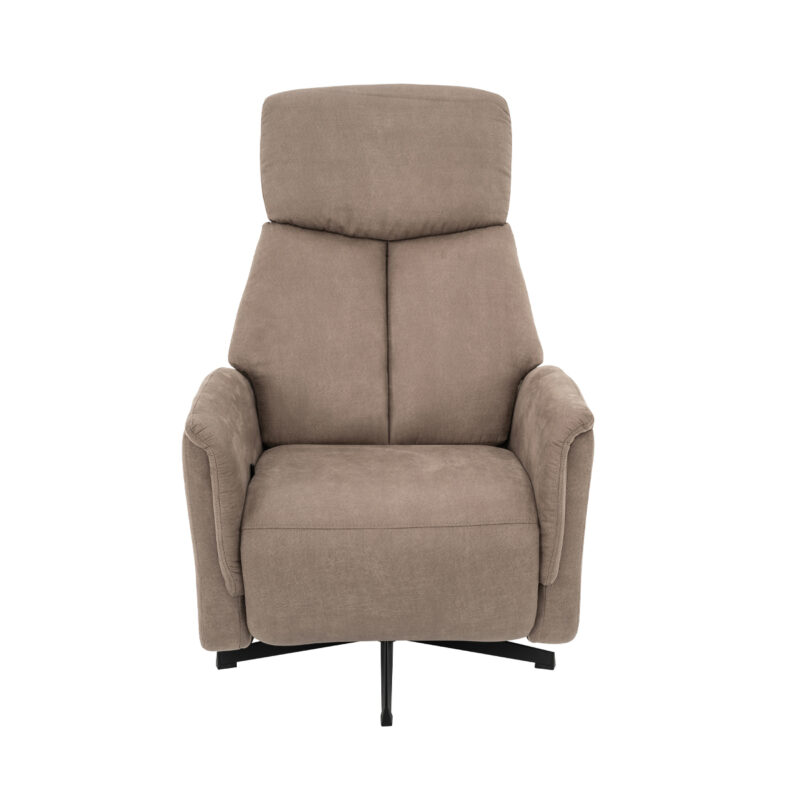 Label51 fauteuil van Micro Suede, Aarhus - Taupe