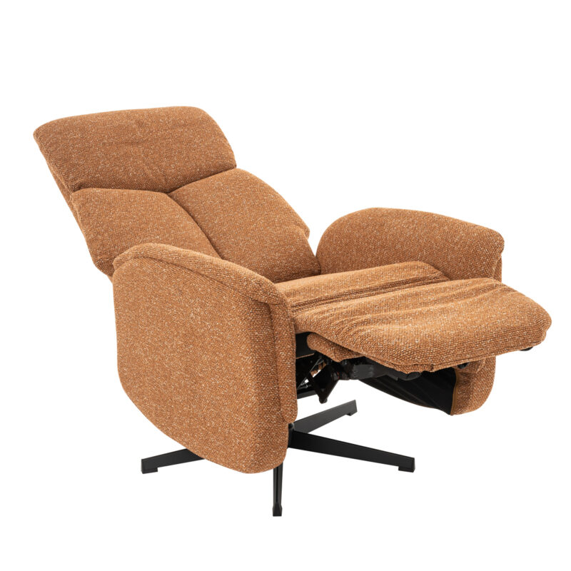 LABEL51 Fauteuil Aarhus - Coral - Royal Boucle - 2-Motorig Royal Boucle