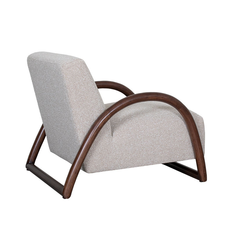 Fauteuil Viggo van Label51, Naturel - Royal Boucle