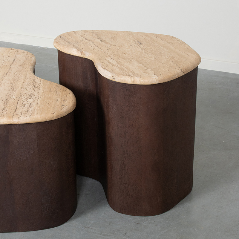 Label51 tafel van Travertin, Davi