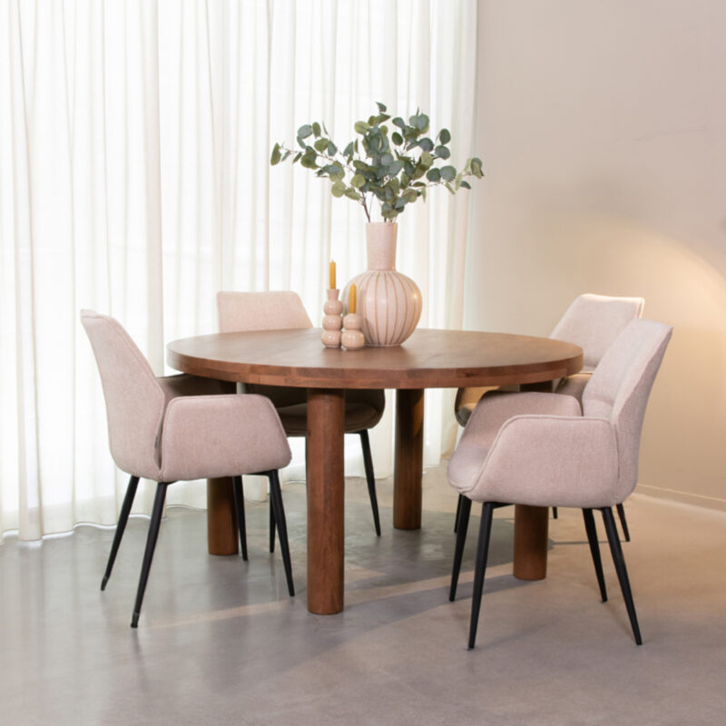 Eetkamertafel Elly van Label51, Nature Smooth