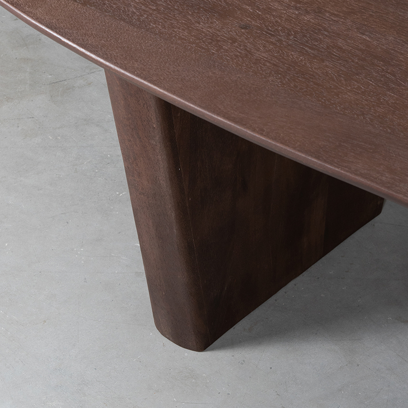 Espresso tafel van Label51 - Wow - Mangohout