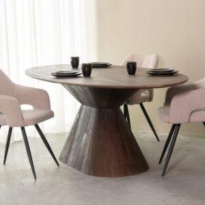 Label51 eetkamertafel Jagger - Espresso - Mangohout - foto 1