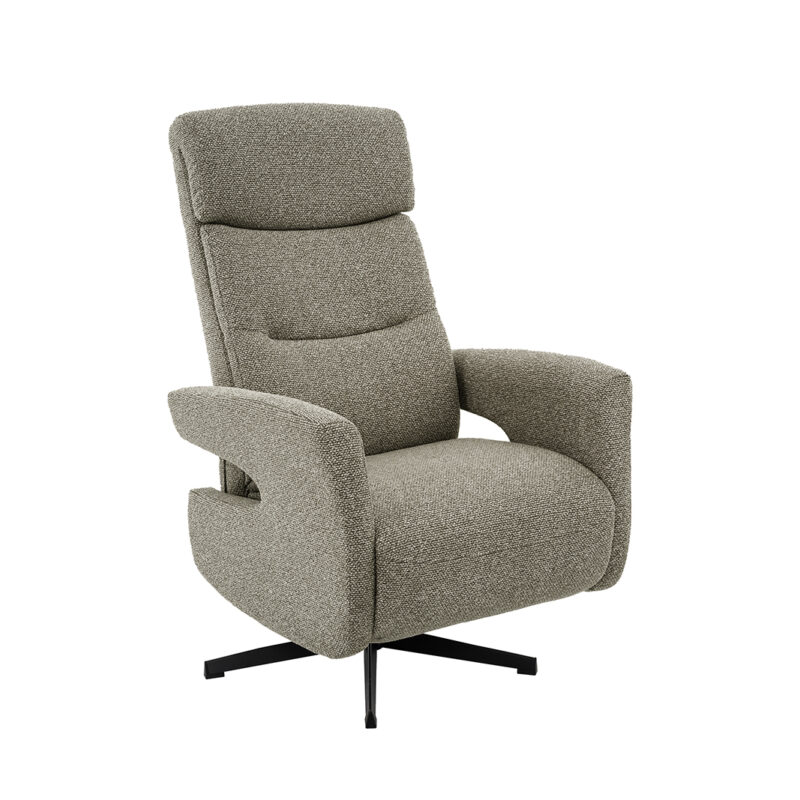 LABEL51 Fauteuil Tampere - Mushroom - Royal Boucle - One Size Royal Boucle
